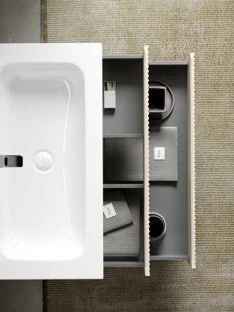 Тумба под раковину Sancos  Snob R SNR100CE Beige Soft